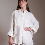 Oversized Button Shirt 100% Linen