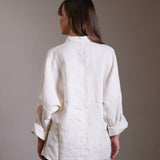 Oversized Button Shirt 100% Linen