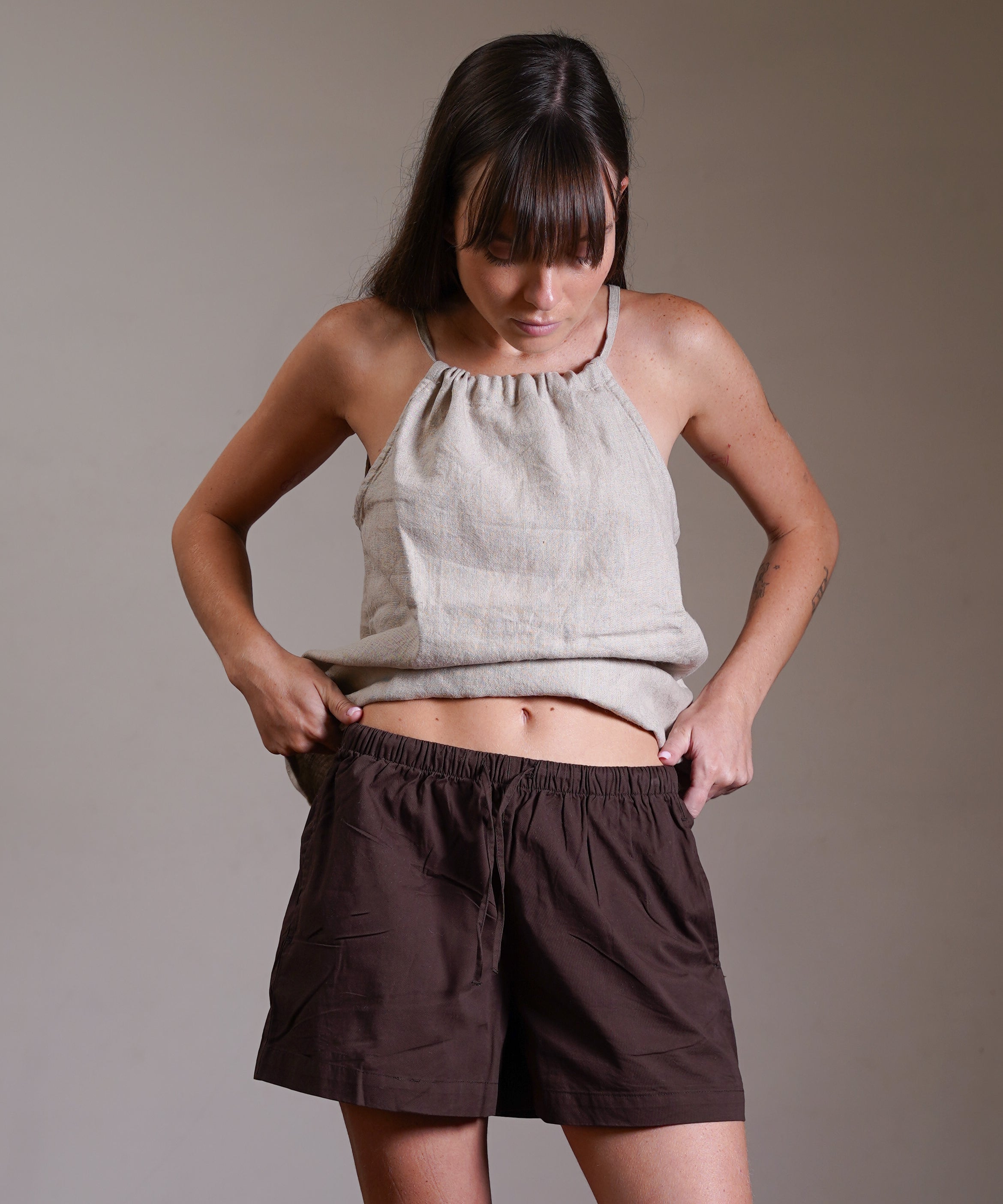 Twill Shorts 100% Cotton