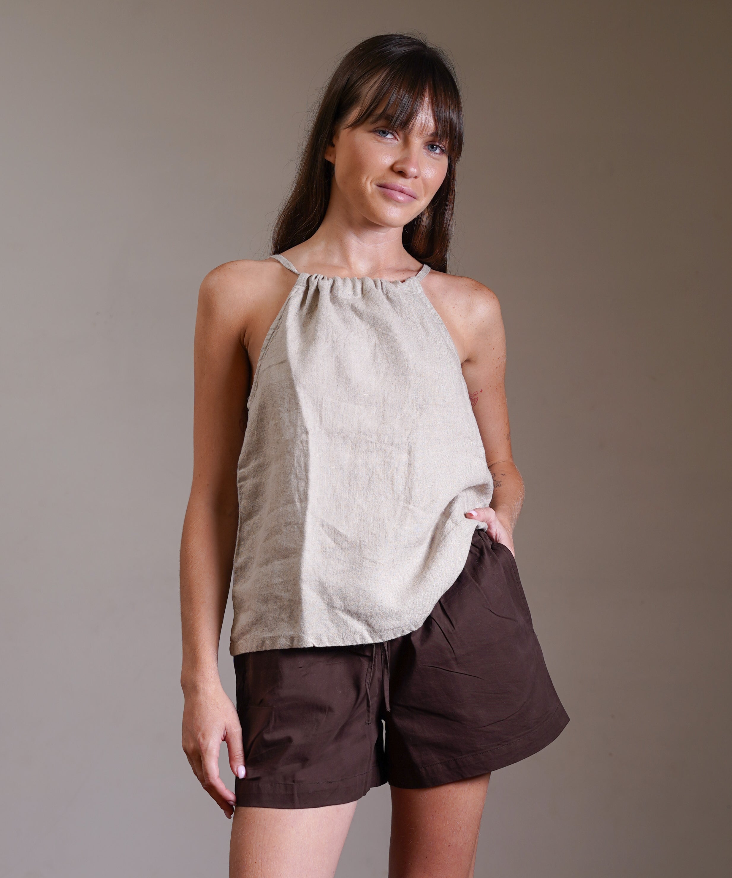 Page Linen Tank