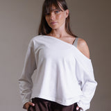 Oversized Off Shoulder Top 100% Cotton