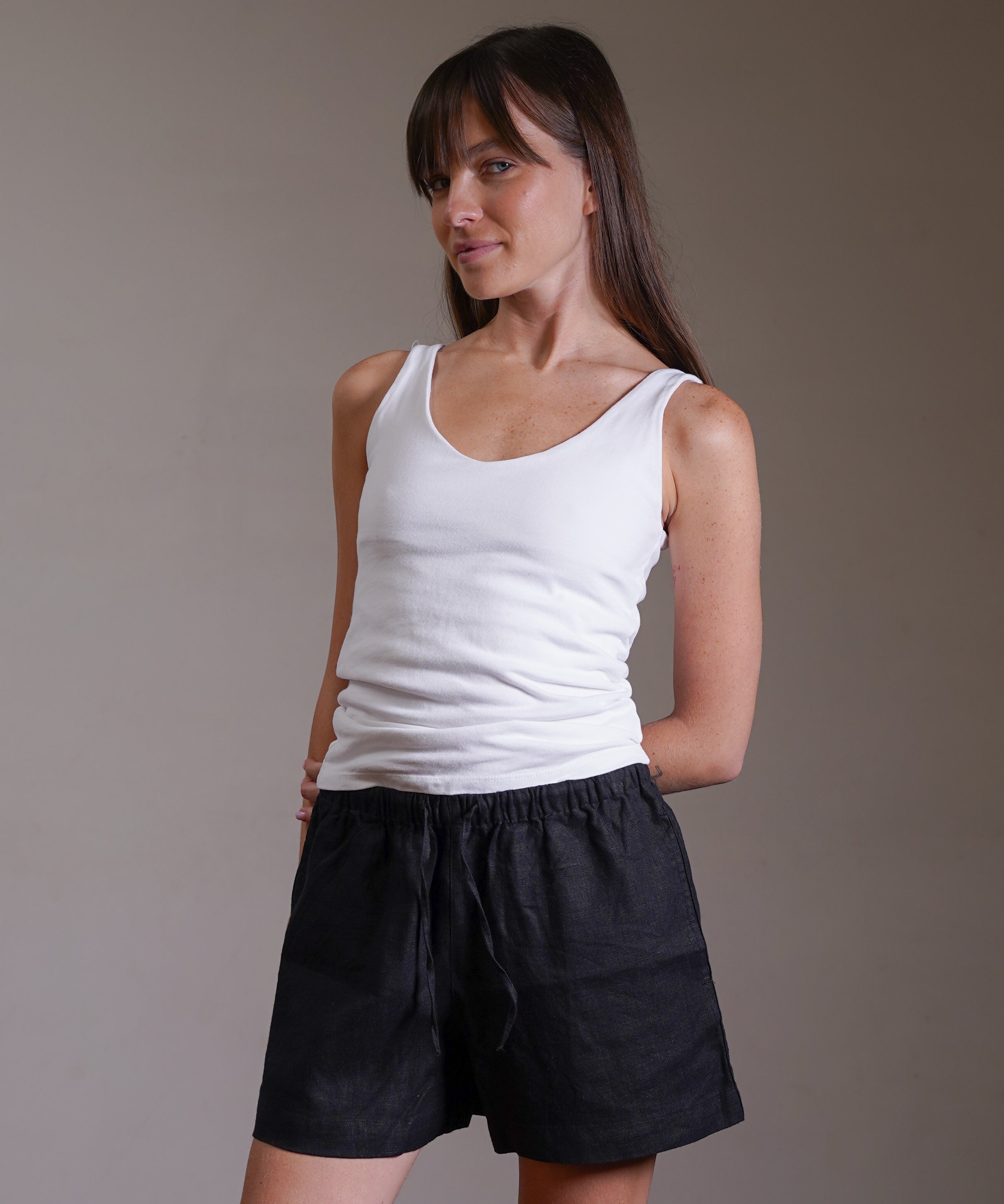 Linen Shorts 100% Linen