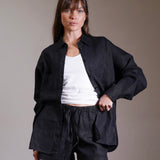 Oversized Button Shirt 100% Linen