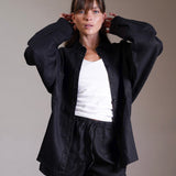 Oversized Button Shirt 100% Linen