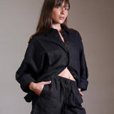 Oversized Button Shirt 100% Linen