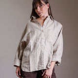Oversized Button Shirt 100% Linen
