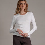 חולצת בייסיק ארוכה 100% כותנה