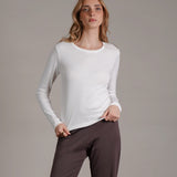 חולצת בייסיק ארוכה 100% כותנה