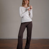 חולצת בייסיק ארוכה 100% כותנה