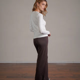 חולצת בייסיק ארוכה 100% כותנה