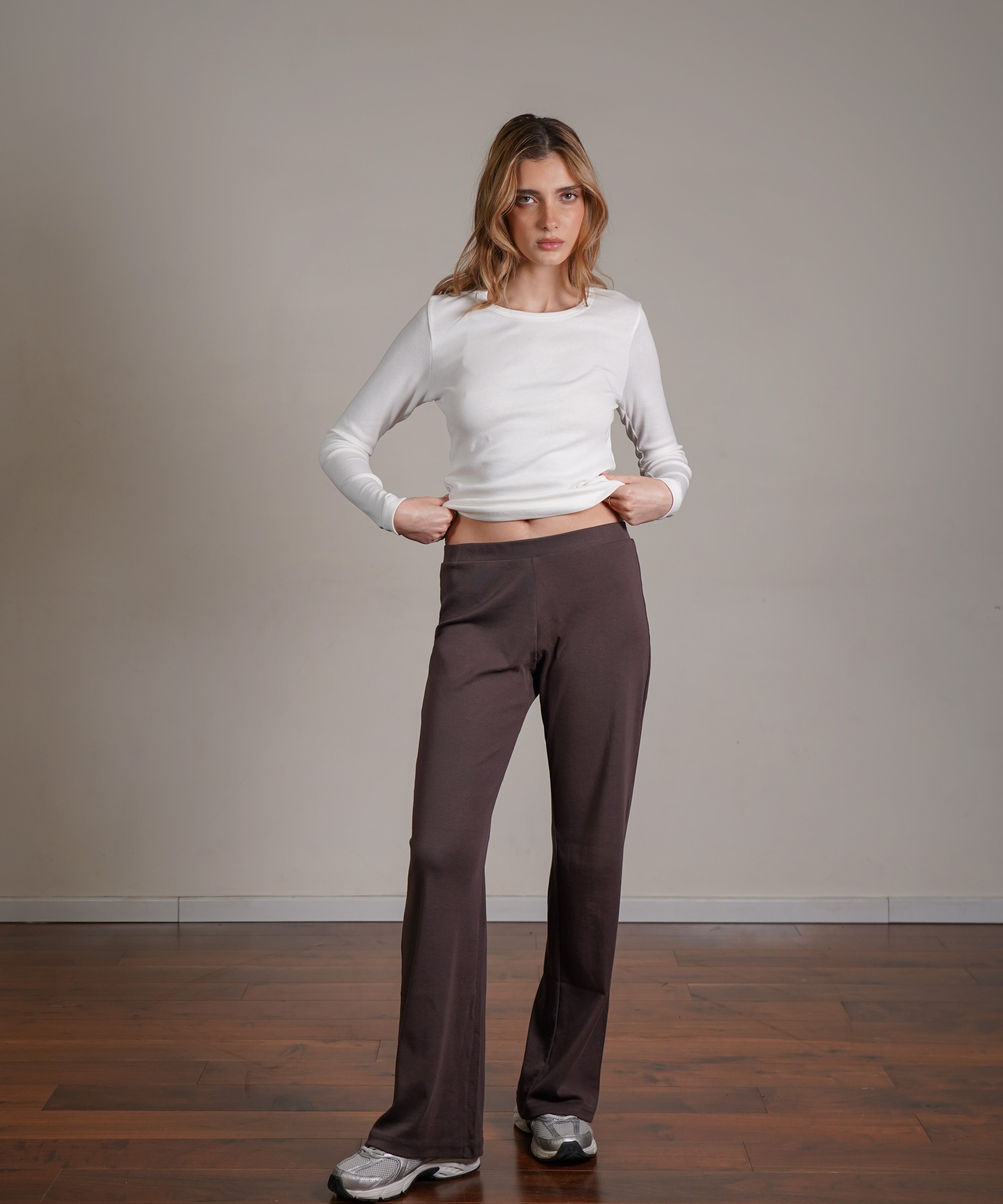 מכנס יוגה 100% כותנה