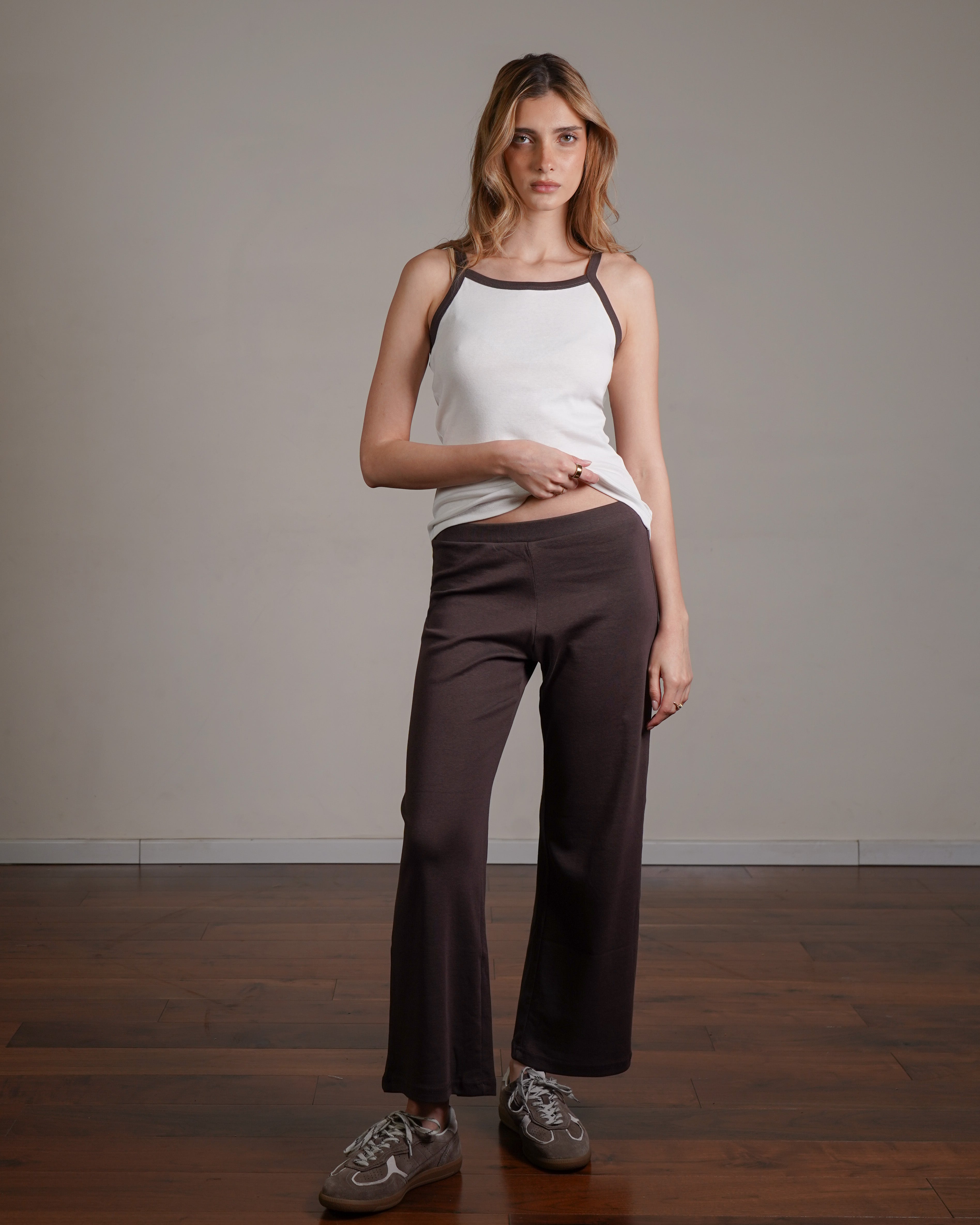 Ringer Cami Tank 100% Cotton – Uniform Apparel