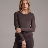 חולצת בייסיק ארוכה 100% כותנה