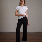 מכנס יוגה קרופ 100% כותנה