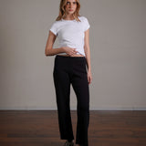 מכנס יוגה קרופ 100% כותנה