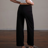 מכנס יוגה קרופ 100% כותנה