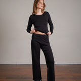 חולצת בייסיק ארוכה 100% כותנה