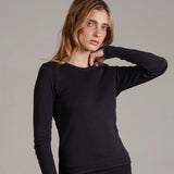 חולצת בייסיק ארוכה 100% כותנה