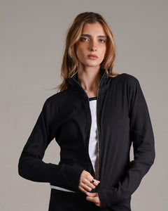 קרדיגן רוכסן 100% כותנה