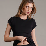 חולצת בייסיק טי 100% כותנה