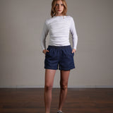 חולצה עם כיווצים 100% כותנה