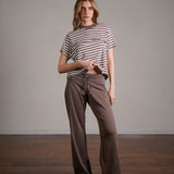 מכנס מבד רוגבי 100% כותנה