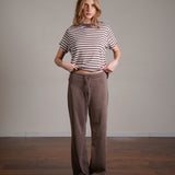 מכנס מבד רוגבי 100% כותנה