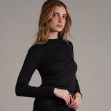 חולצה עם כיווצים 100% כותנה