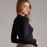 חולצה עם כיווצים 100% כותנה