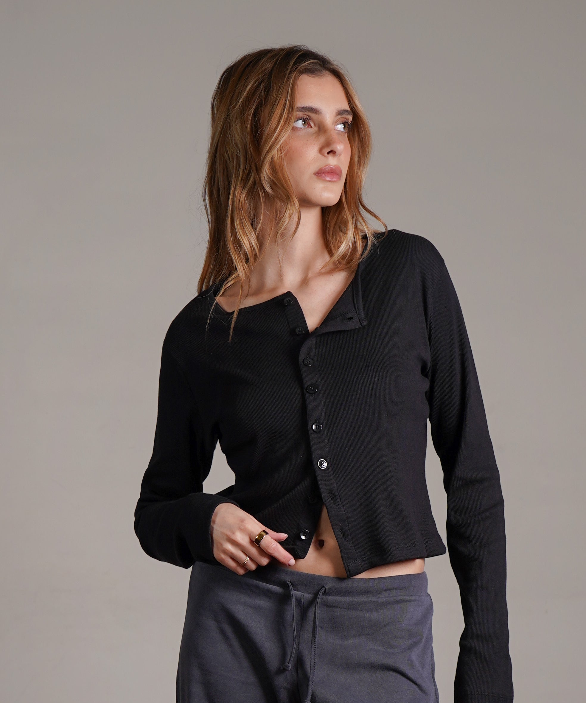 קרדיגן 100% כותנה