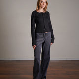 מכנס מבד רוגבי 100% כותנה