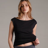 גופיה אוף שולדר 100% כותנה