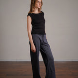 מכנס מבד רוגבי 100% כותנה