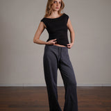 גופיה אוף שולדר 100% כותנה