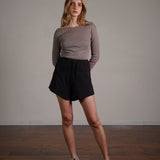 חולצת אוף שולדר שרוול ארוך 100% כותנה