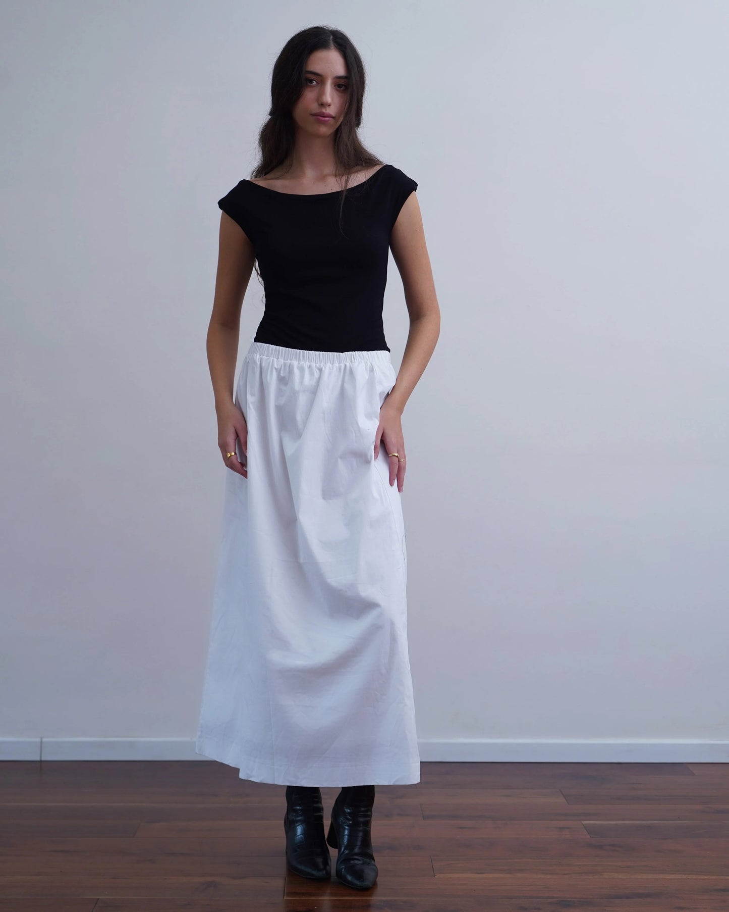 100% Cotton Poplin Skirt (With Lining)