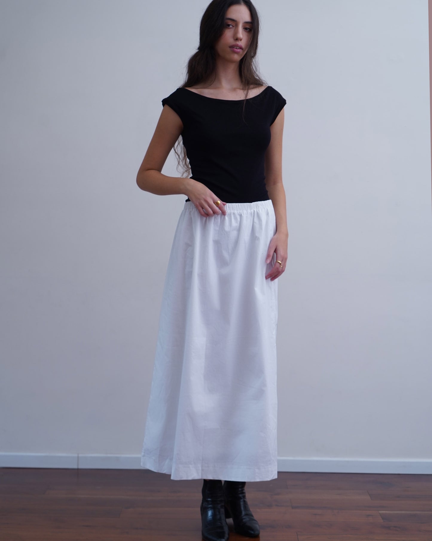 100% Cotton Poplin Skirt (With Lining)