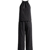 Page Top + Pants 100% Linen