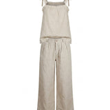 Sedona Top + Pleated Trousers 100% Linen