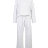 Oversized Off Shoulder Rugby Top + Pants