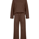 Oversized Off Shoulder Rugby Top + Pants