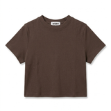 Boxy Short-Sleeve Tee 100% Cotton