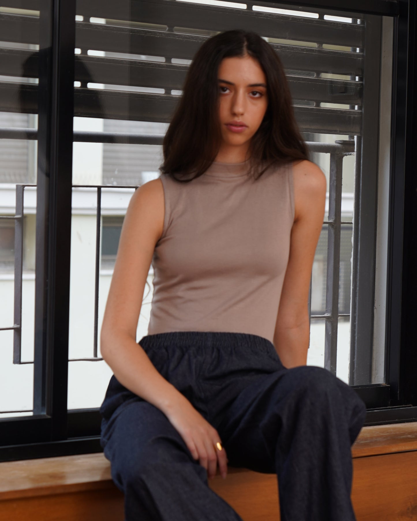 100% Cotton Turtleneck Top #2