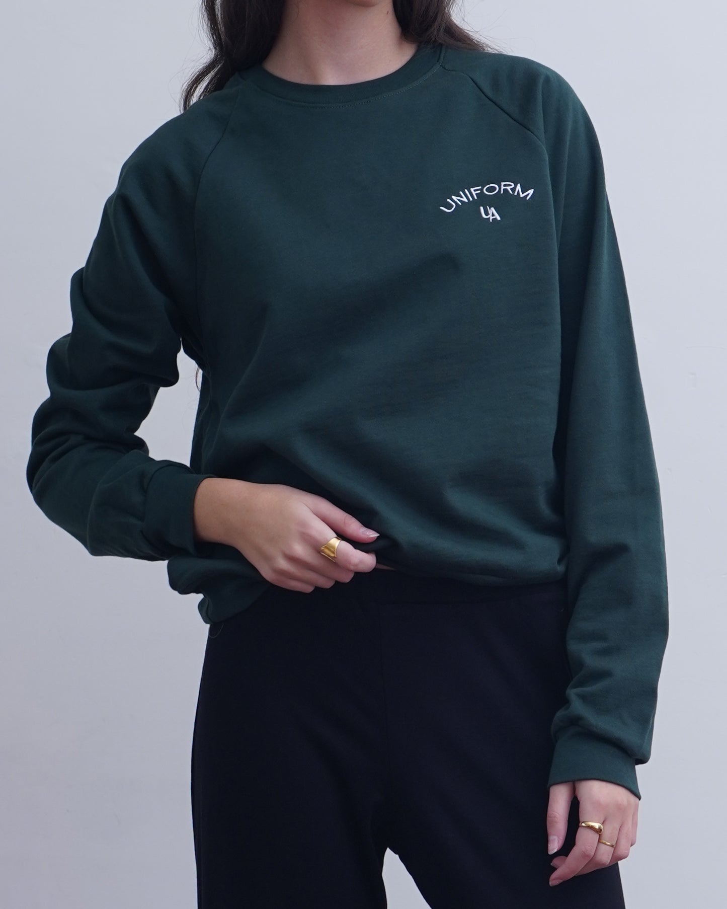 100% Cotton Logo Sweatshirt