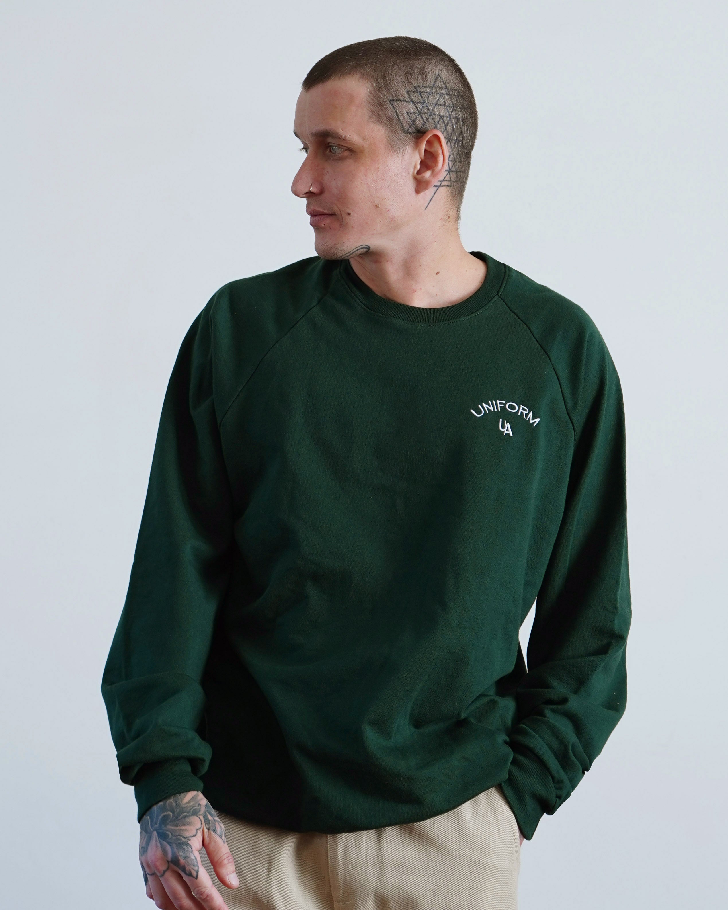 100 cotton crewneck sweatshirt online