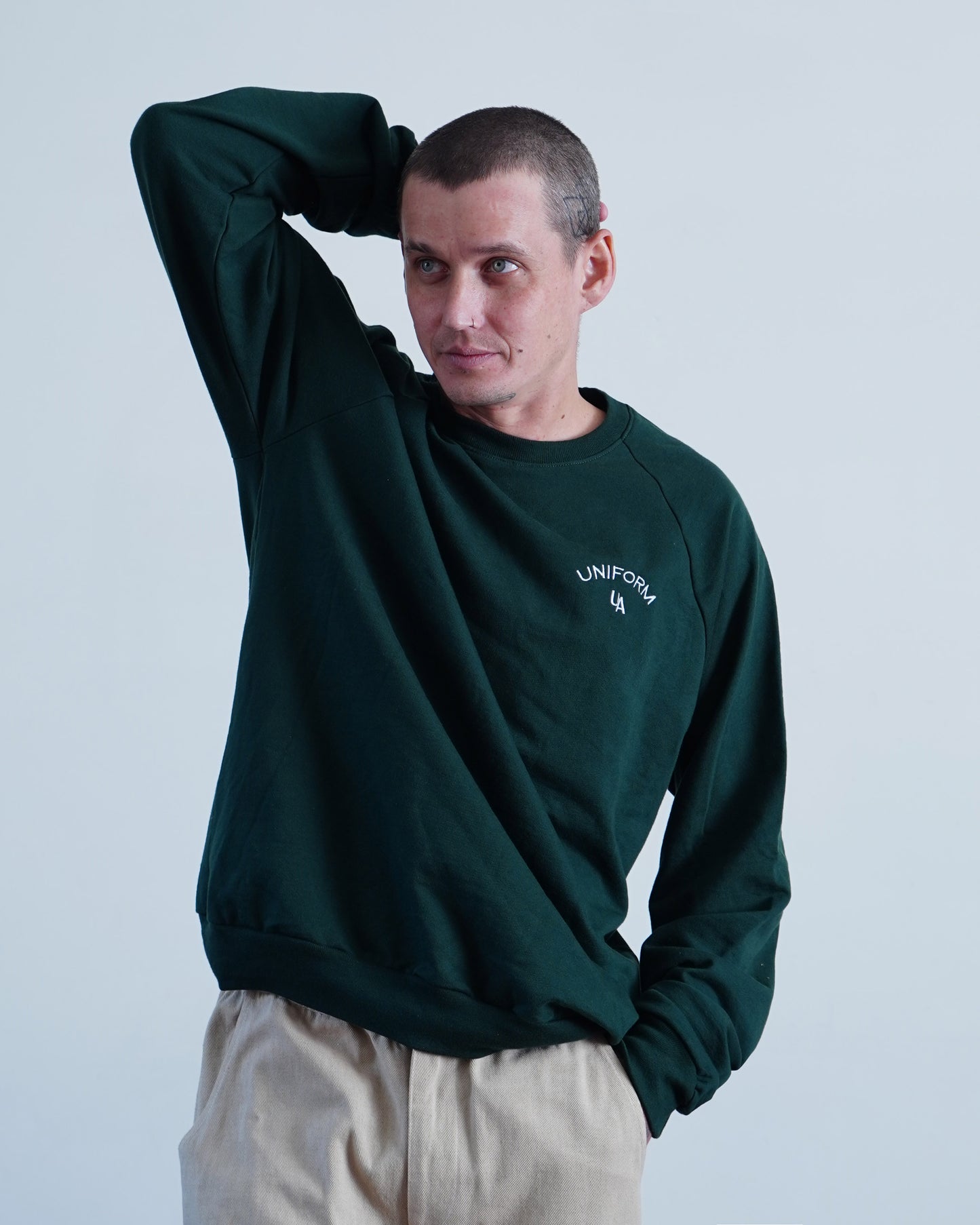 100% Cotton Crewneck Sweatshirt