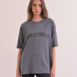 חולצה טי 100% כותנה עם לוגו