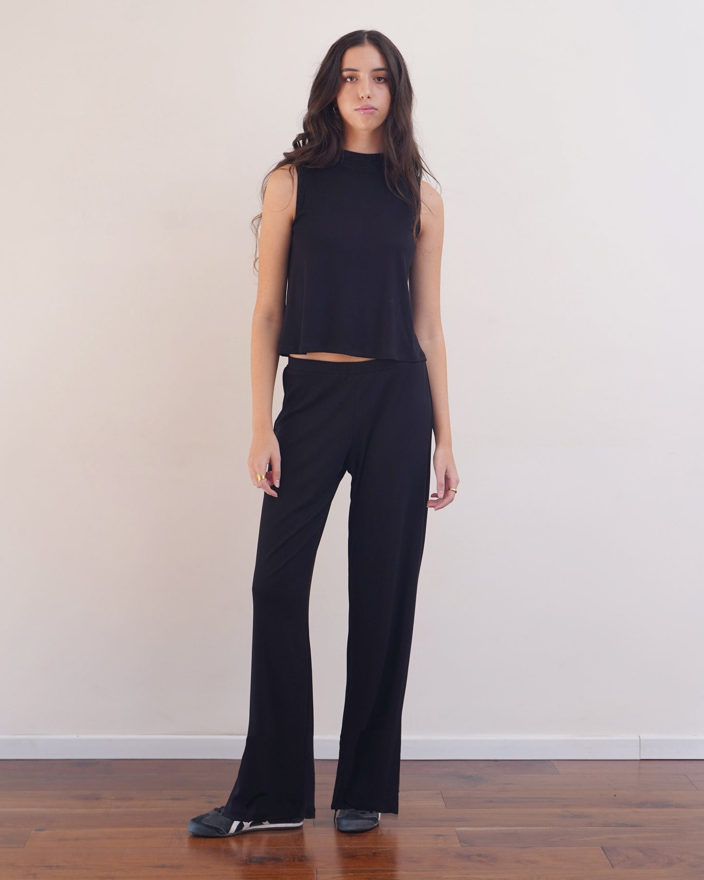 Cotton Rib Everyday Pants