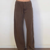 מכנס מבד רוגבי 100% כותנה