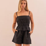 Santa Ana Linen Top